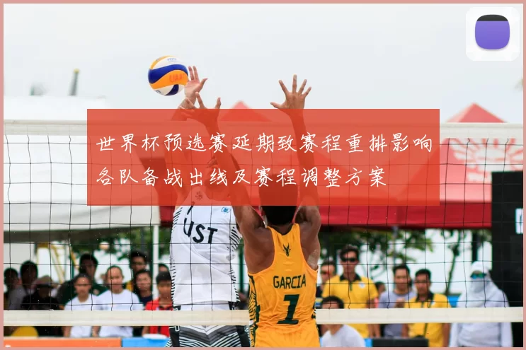 世界杯预选赛延期致赛程重排影响各队备战出线及赛程调整方案