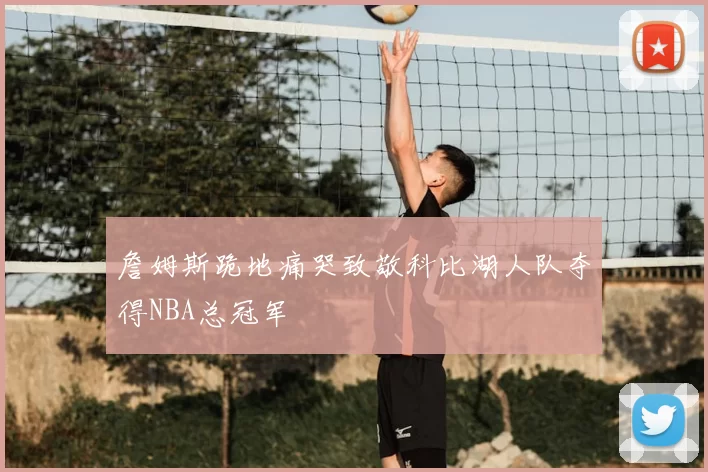 詹姆斯跪地痛哭致敬科比湖人队夺得NBA总冠军